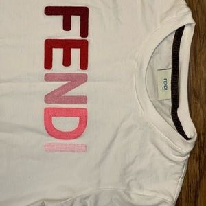 100% Authentic Girls Fendi Tshirt 12